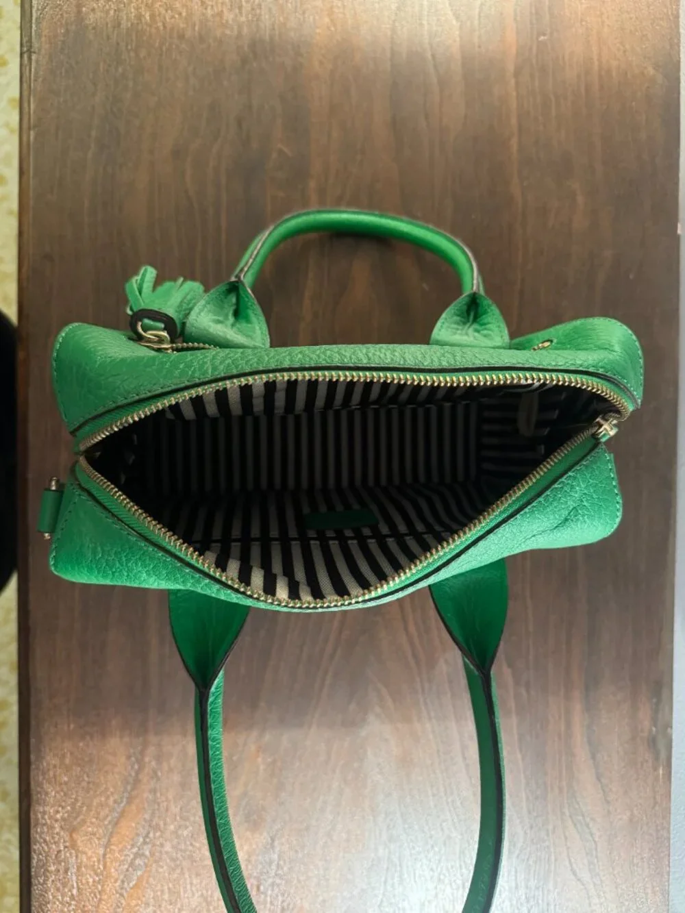 Kate Spade Green Leather Purse